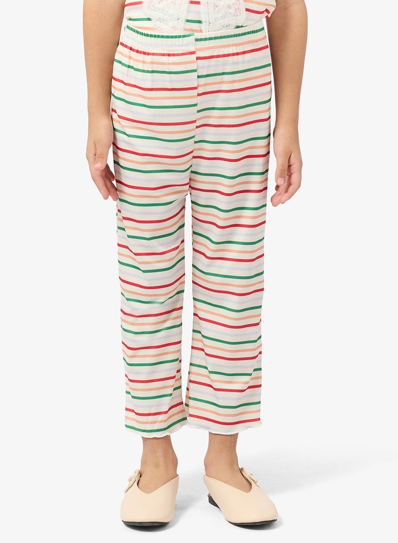 Pinata Butterfly Stripe Tshirt and Pants Set - Image 5