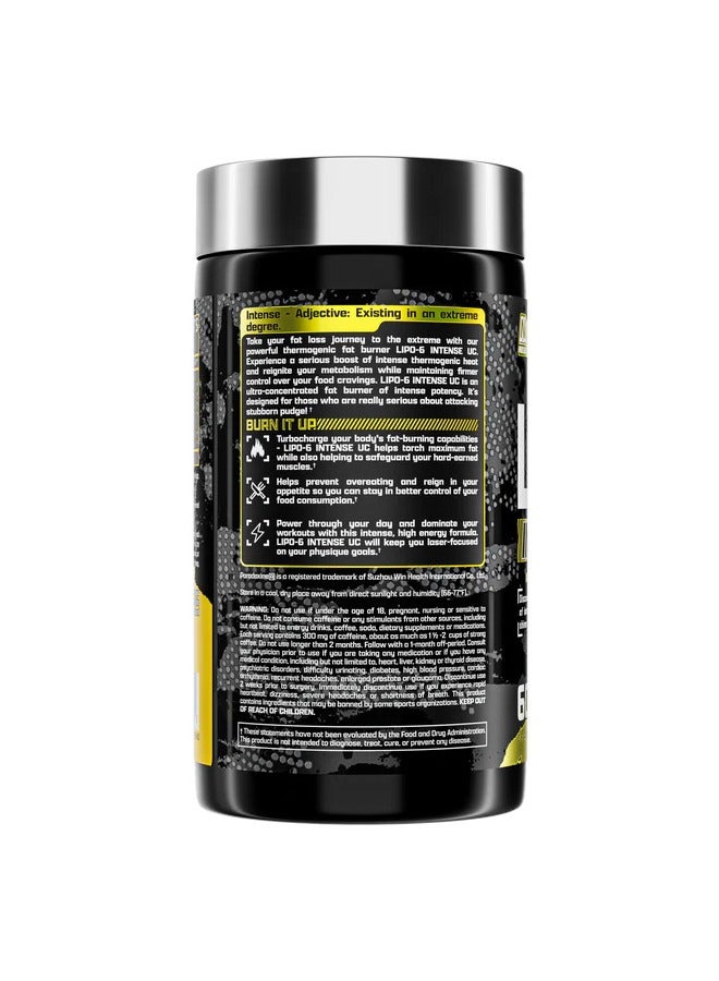 Nutrex Research Nutrex, Lipo 6 Intense, Thermogenics Fat Burner, 60 Caps, 60 Servings  - Image 2