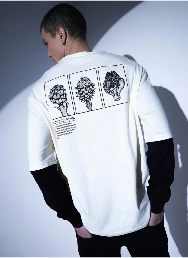 هوبرهولمي Men's White T-shirts - Classic Fit and Comfortable Everyday Style