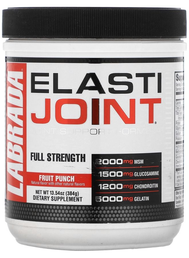 LABRADA ElastiJoint Joint Support Formula Fruit Punch Flavor 13.54 oz (384 g)