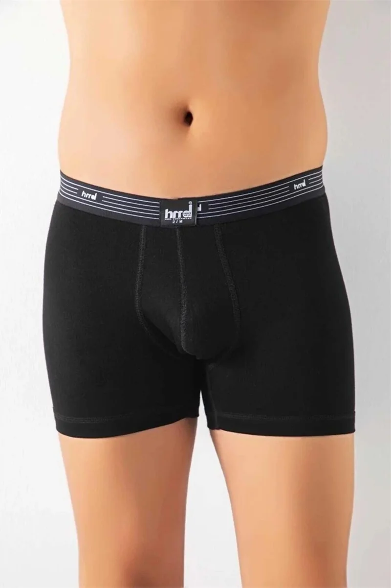 HMD 423X3 Men's 3-Piece Bamboo Boxer-Black