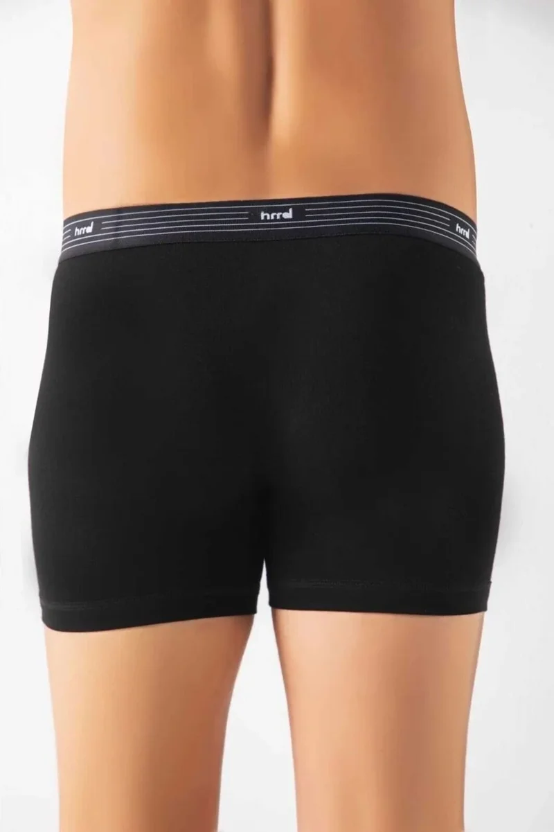 HMD 423X3 Men's 3-Piece Bamboo Boxer-Black