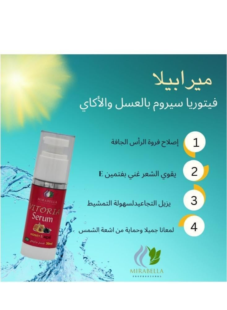 Mirabella ttoria Serum with Honey and Acai 30ml - Image 2