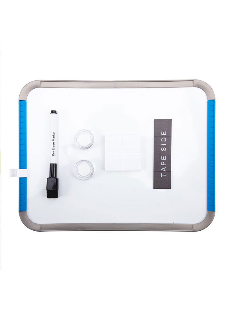 Deli Magnetic Whiteboard with ABS Frame, Easy to Carry Size 279 x 216mm, Comes with Whiteboard Pen and Magnet, Suitable for Home, School, Office, Kids, Children and Teachers  - Image 3