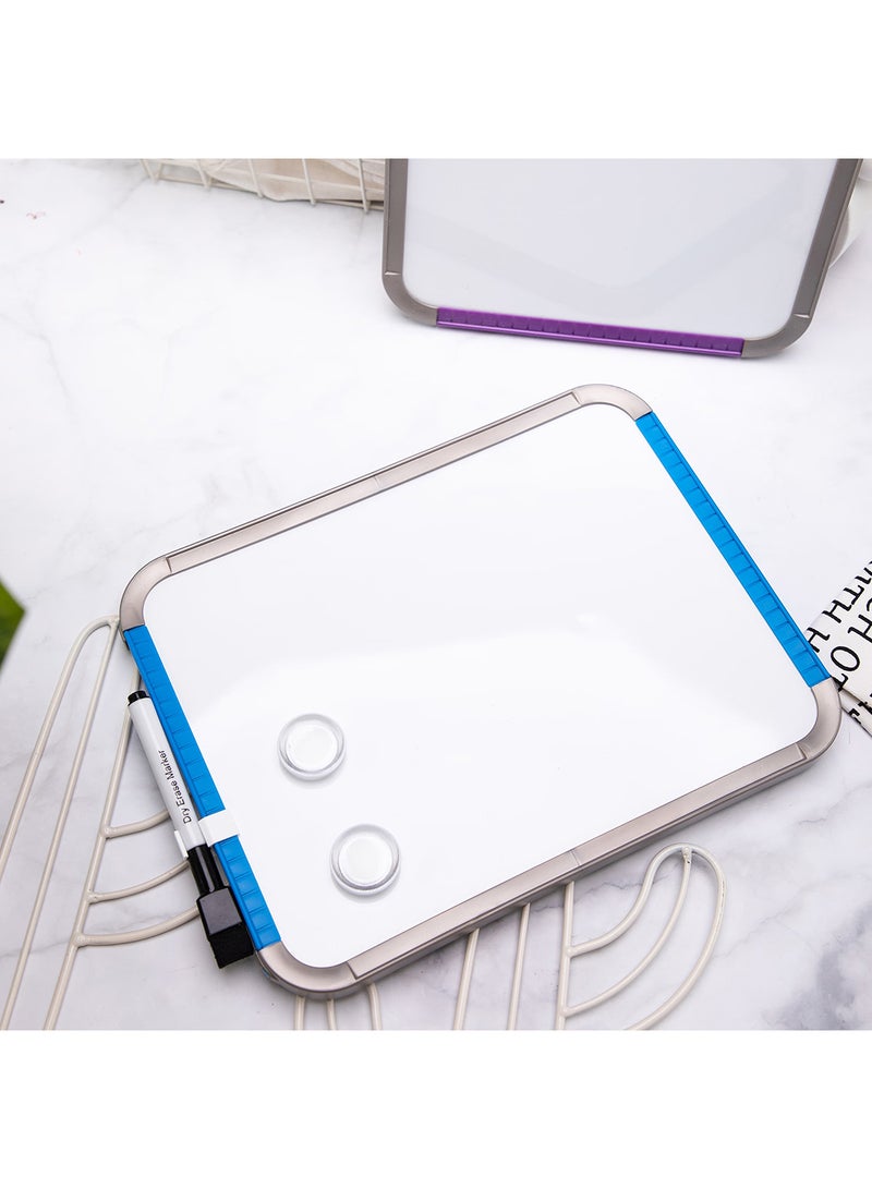 Deli Magnetic Whiteboard with ABS Frame, Easy to Carry Size 279 x 216mm, Comes with Whiteboard Pen and Magnet, Suitable for Home, School, Office, Kids, Children and Teachers  - Image 4