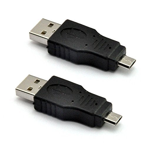UCEC USB 2.0 Adapter - A-Male to Micro-Male - Black (2 Pack) - Image 5