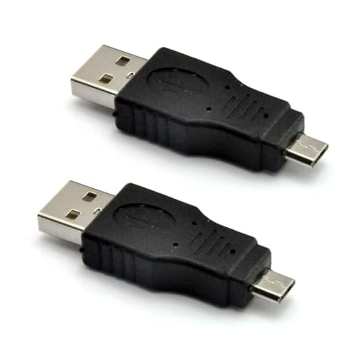 UCEC USB 2.0 Adapter - A-Male to Micro-Male - Black (2 Pack) - Image 4