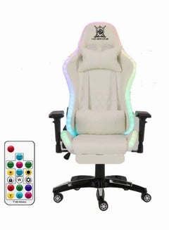 White RGB Gaming Chair