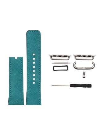 Heat Sublimation PU Leather Blank For Apple Watch Band Suitable For Apple Watch 12345 Generations Fashionable Metal Fake Leather-Color:peacock Blue - pzsku/Z8317703E634BC55E1575Z/45/1746230299/9c5bc909-7ac7-4181-a998-2f756c8dcd5b