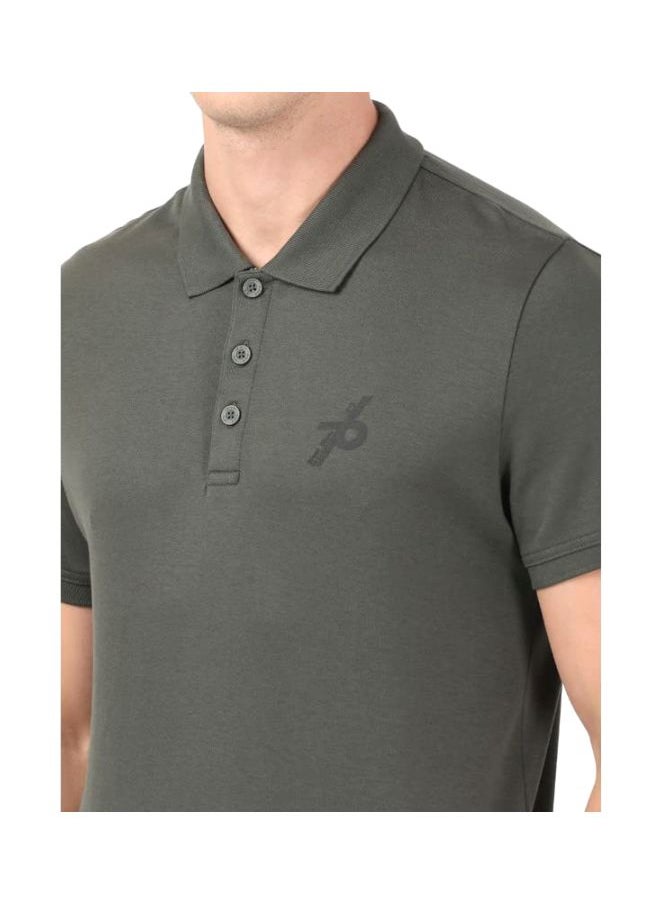 JOCKEY - Jockey 3911 Men Super Combed Cotton Rich Solid Half Sleeve Polo T Shirt - Image 1