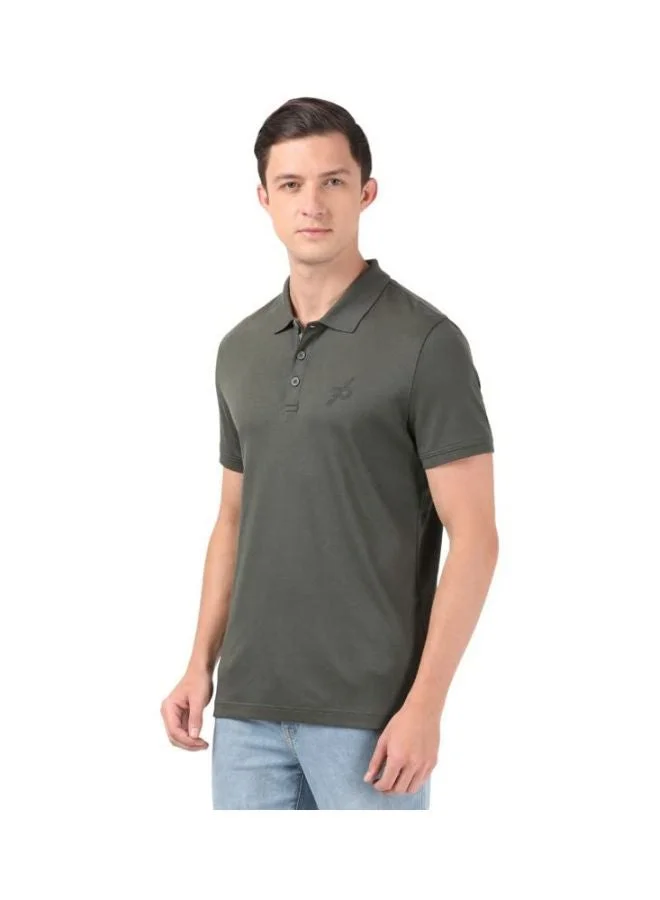JOCKEY 3911 Men Super Combed Cotton Rich Solid Half Sleeve Polo T Shirt