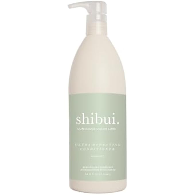 shibui ULTRA HYDRATING CONDITIONER, MOISTURE-RICH CONDITIONING & COLOR PROTECTION WITH SHEA BUTTER & HYALURONIC ACID, FOR MEDIUM TO TEXTURED HAIR, COLOR-SAFE & SILICONE-FREE, 33.8 FL OZ - Image 1