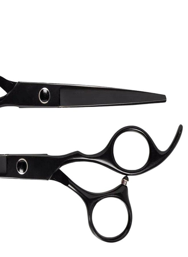 GutarGoo Professional Stainless Steel Hair Cutting and Trimming Scissor for Men Women and Kids for Salon Black Pets - Image 2