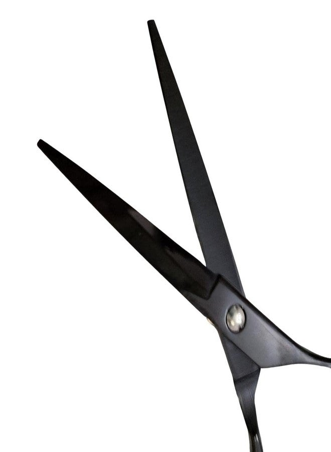 GutarGoo Professional Stainless Steel Hair Cutting and Trimming Scissor for Men Women and Kids for Salon Black Pets - Image 5