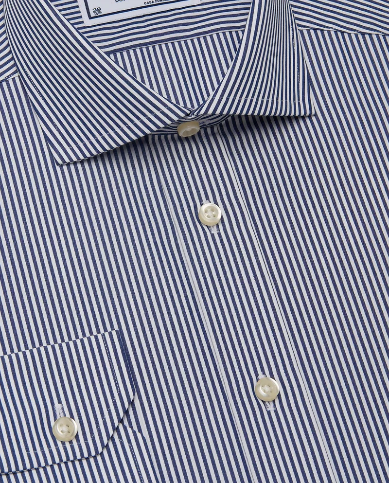 Camicissima Dark Blue Detail Shirt