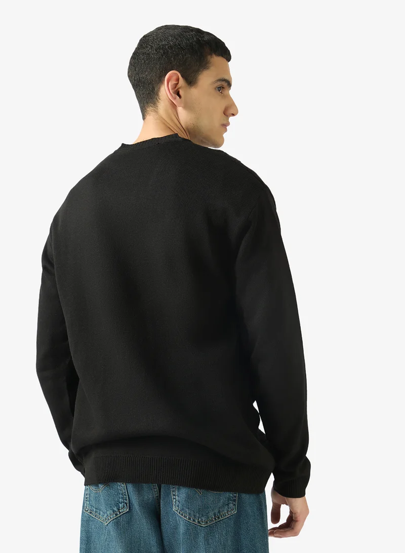 Robert Wood  Casual V Neck Pullover Sweater for Men | Best Price UAE