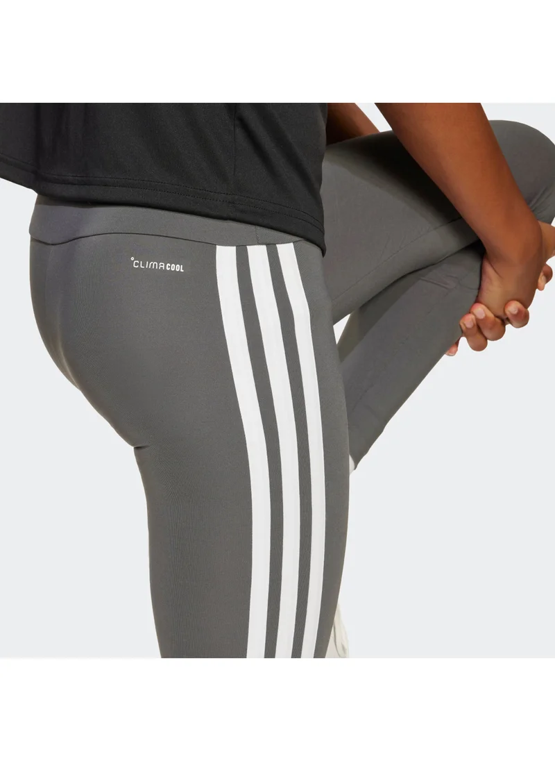 Adidas Youth Train Essential 3 Stripe Leggings