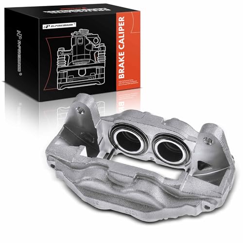 A-Premium Disc Brake Caliper Assembly Compatible with Select Toyota Models - Sequoia 2008-2015, Tundra 2007-2015 - Front Right Passenger Side - Image 1