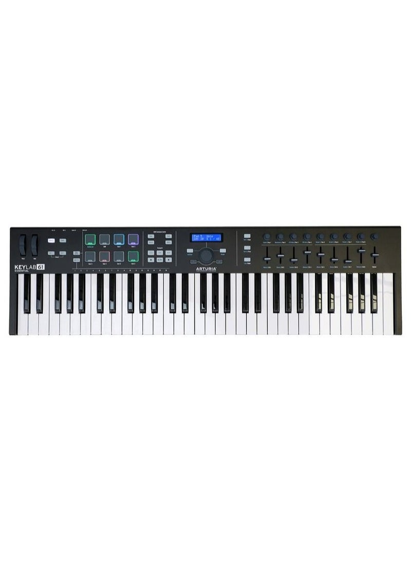 Arturia - Arturia KeyLab Essential mk3 61-key Keyboard Controller - Black - Image 1