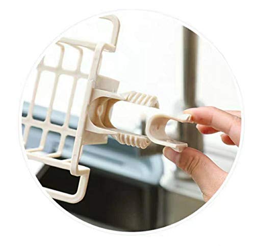 PATEL ENTERPRISE Plastic Kitchen Faucet Sink Sponge Hanging Tap Storage Holder Rack Bathroom Shelves - Image 3