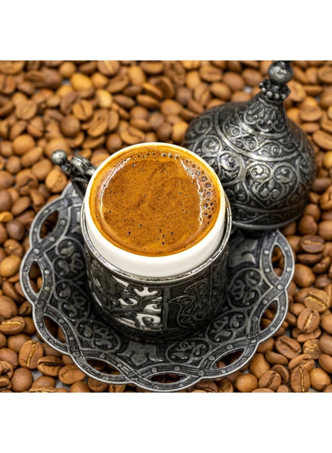 كورو كاهفجي نوري توبلار قهوة تركية بنكهة البندق - 250 جم - Image 3