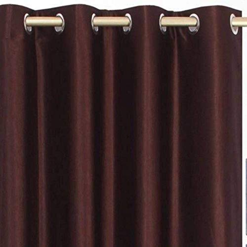 RadheyRadhey Dcor Modern Solid Long Crush Polyester Curtains Set of 1 pcs  - Image 2