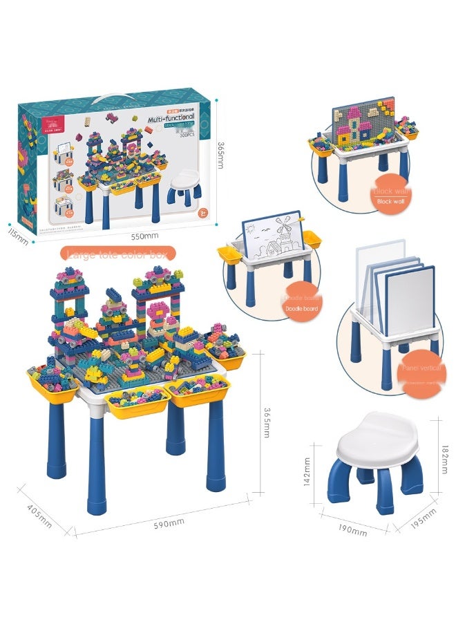 XiuWoo Kids' Day Hot Sale Toy Gift Set - Building Blocks Game Table 