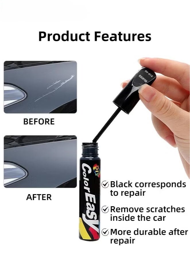 Generic 2 Pcs Touch Up Paint for Cars, Black Car Paint Scratch Repair Pen, Car Fill Paint Pen, Scratch Remover, Quick & Easy Solution to Repair Minor Automotive Scratches, 0.8 fl oz (Black) - Image 5