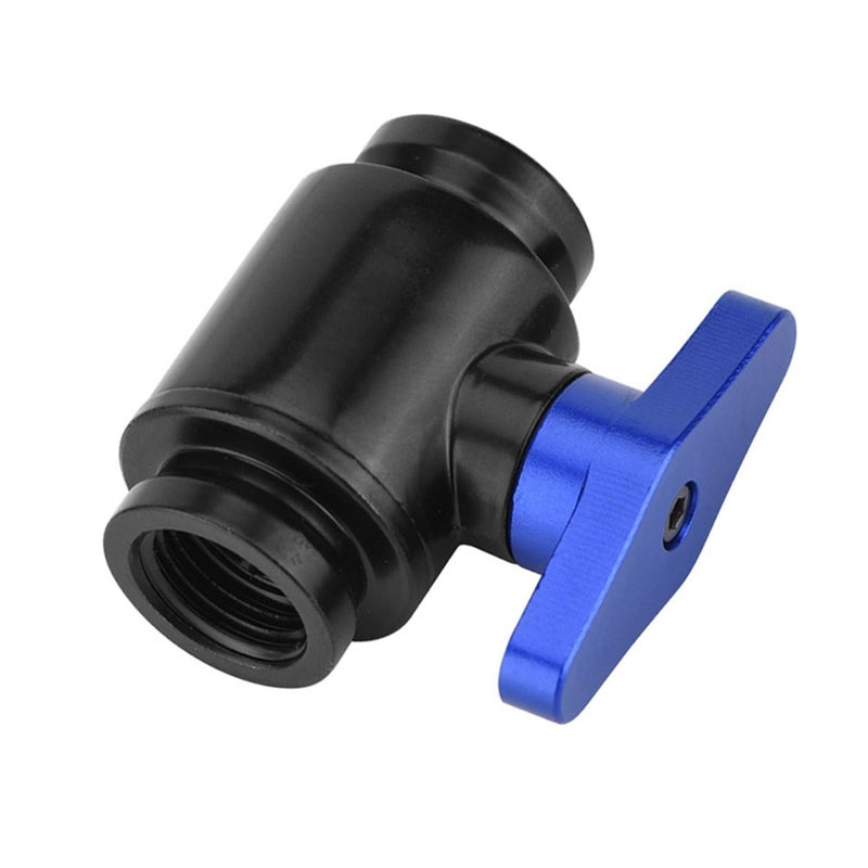 Blue Switch G1 4 Female Black Plated Brass High Flow Water Cooling Ball Valve For PC Custom Loop - Image 5
