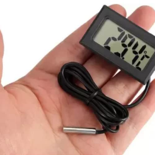 Dr. Care Fridge Aquarium Digital Thermometer with 1 Meter Sensor Cable for Fride and Aquirium (Black) - Image 5