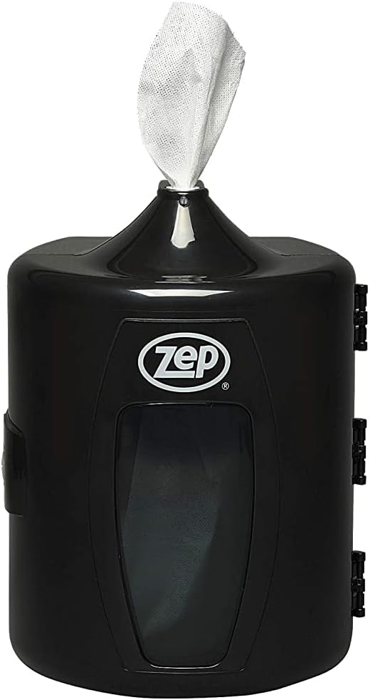 Zep Wall Mount Wipes Dispenser 1 Unit DSP0001 Wipes Sold Separately Industrial Strength Plastic - Image 1