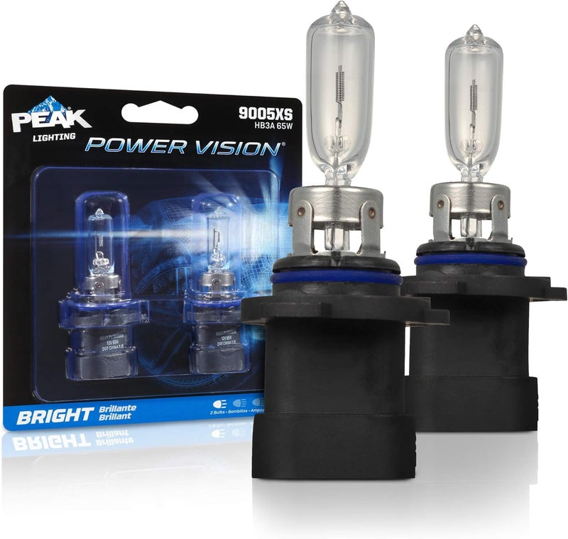 PEAK Power Vision 9005XS/HB3A 65W Headlights (2 Pack) - Image 1