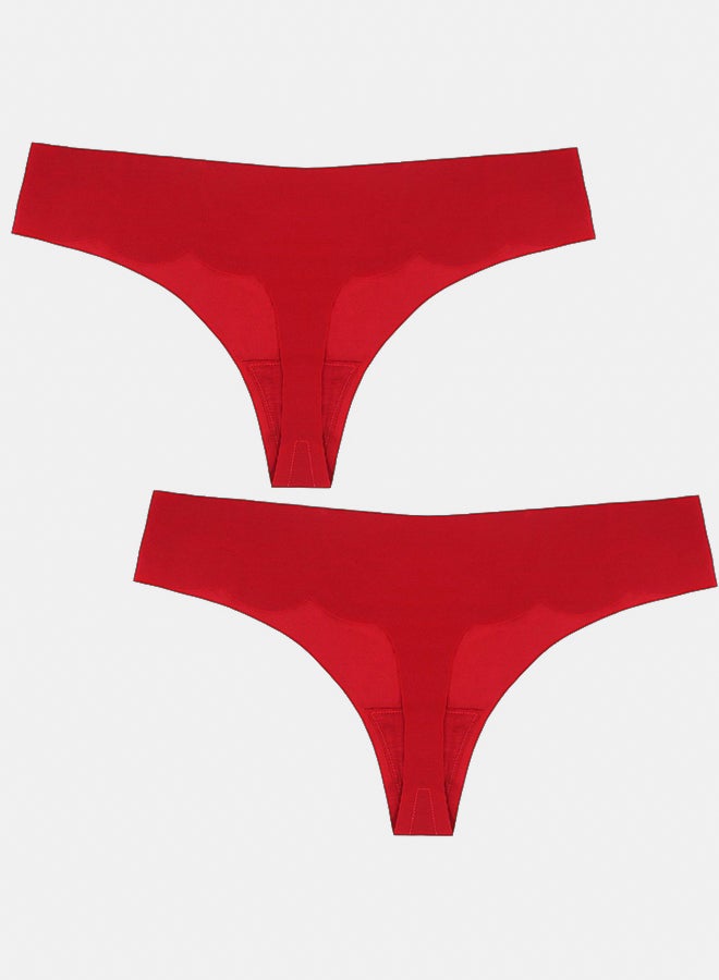 Lasso Lycra Set Of 2 Pieces Invisible String Underwear For Women - Image 1