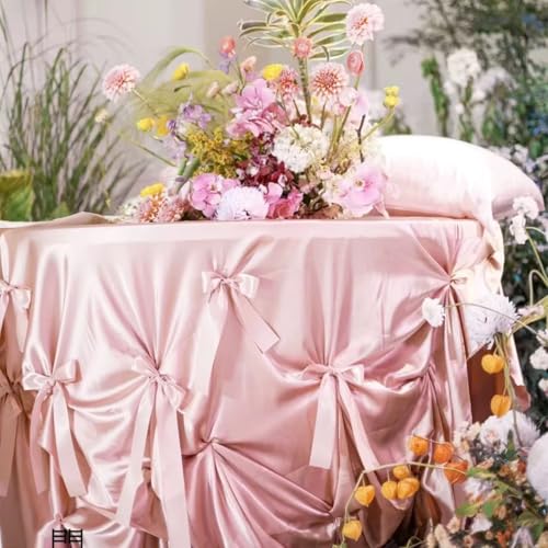 Hasoar Satin Fabric by The Yard, Satin Fabric Silky & Shiny SmoothCloth Fabric Bridal Satin Fabric for Wedding Dress DIY Making Supplies Quilting Patchwork Clothing Sewing (Beige, 1 Yard) - Image 4