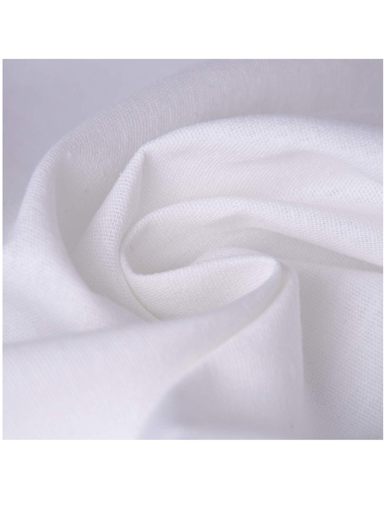 رات سو 3 M × 6 M التصوير الفوتوغرافي قطرات خلفية بيضاء للإعداد المثبت على الحائط التصوير الفوتوغرافي ورقة قماش بيضاء نقية الخلفية تكبير غير أفران الصور الخلفية حزمة إسقاط صورة الحفلة تصوير فيديو - Image 2