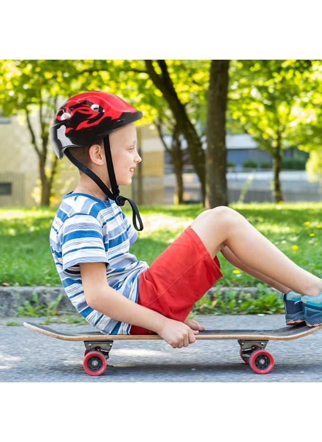 KCDMBUE Kids Protective Gear Set 7 Pcs, Adjustable Helmet with Knee Elbow Wrist Pads for Scooter, Skateboard, Bike, Roller Skating, Safety Gear for Ages 5-12 (Style 2)  - Image 3