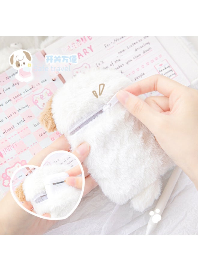 Planwith Rosyposy Soft Set Cute Plush Card Cover Girl's Meal Card Bus Storage Cover Love Bean Small Card Protective Cover - Image 2