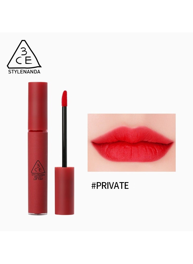 3CE matte velvet long-lasting lipstick that won’t fade