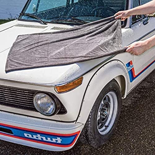 MAXOSHINE El Supremo 1600 GSM Microfiber Cloth for Car Drying and Detailing Super Absorbent Cleaning Cloth with Edgeless Design Twisted Loop Towel Plush Pile/Lint Free (40 x 60 cm) - Image 2