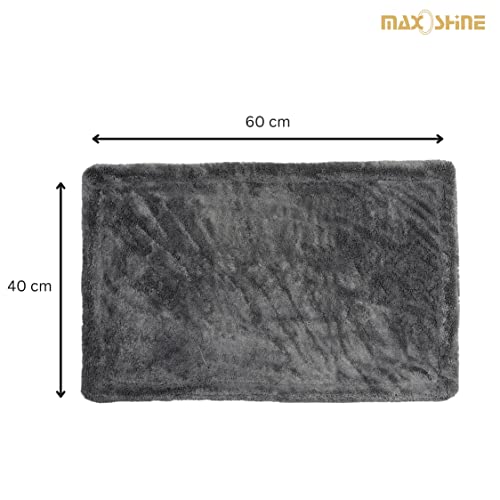 MAXOSHINE El Supremo 1600 GSM Microfiber Cloth for Car Drying and Detailing Super Absorbent Cleaning Cloth with Edgeless Design Twisted Loop Towel Plush Pile/Lint Free (40 x 60 cm) - Image 5