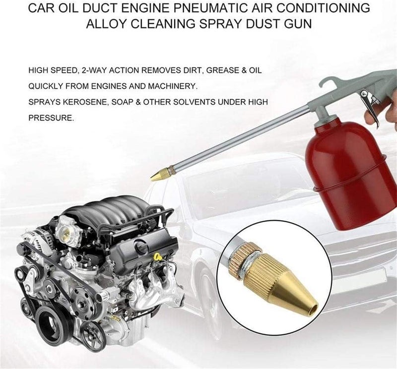 AQ AQSON AQSON High Pressure Car Engine Cleaning Gun Air Power Cleaner Wash Gun Spray; Long Nose Diesel Air Gun Spray Spraying Application & Engine Cleaner and Multi-purpose Usage - Image 4