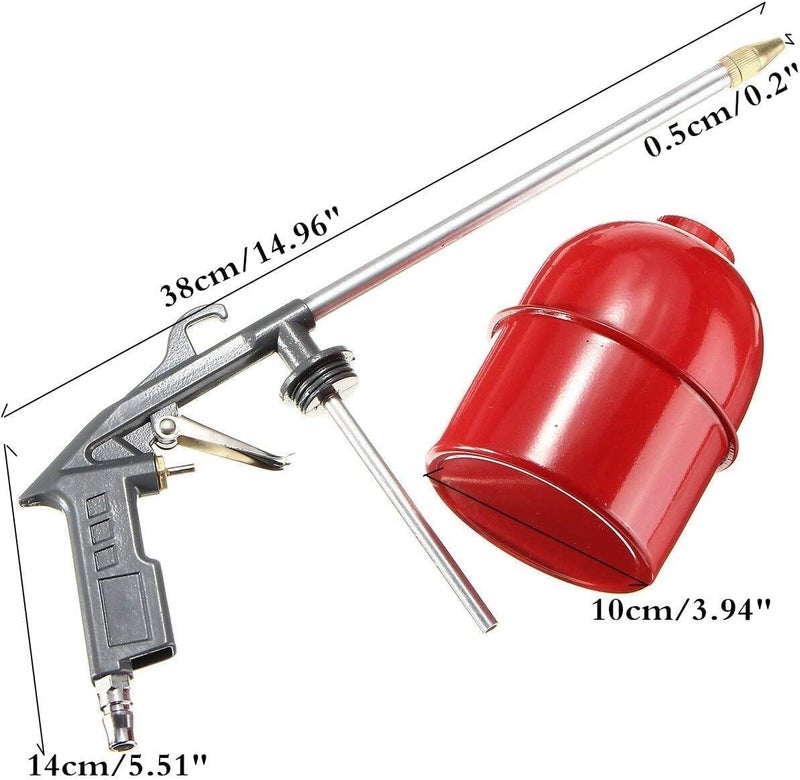 AQ AQSON AQSON High Pressure Car Engine Cleaning Gun Air Power Cleaner Wash Gun Spray; Long Nose Diesel Air Gun Spray Spraying Application & Engine Cleaner and Multi-purpose Usage - Image 3