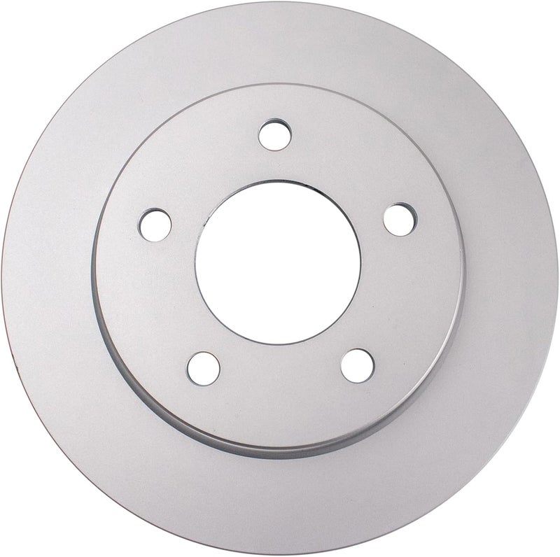 TRQ Rear Brake Rotors Set Solid Premium G-Coated Compatible with 2004-2013 Mazda 3 - Image 5