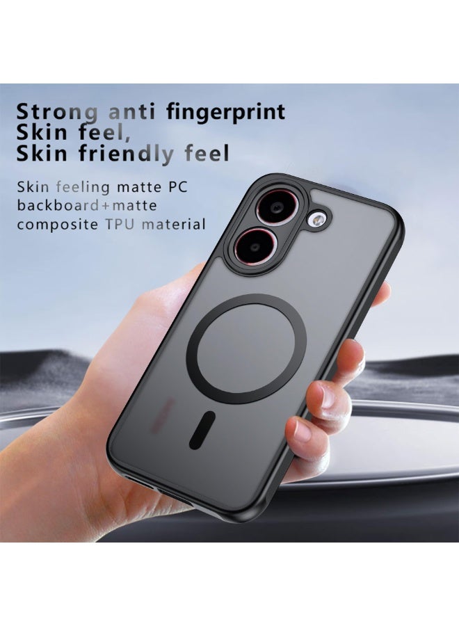 general Case for Xiaomi Poco X8 Pro 5G, Built-in Magnetic Ring, Non-Slip Hold, Shockproof and Scratch-Resistant, Magnetic Mobile Phone Case for Xiaomi Poco X8 Pro 5G Case - Image 3