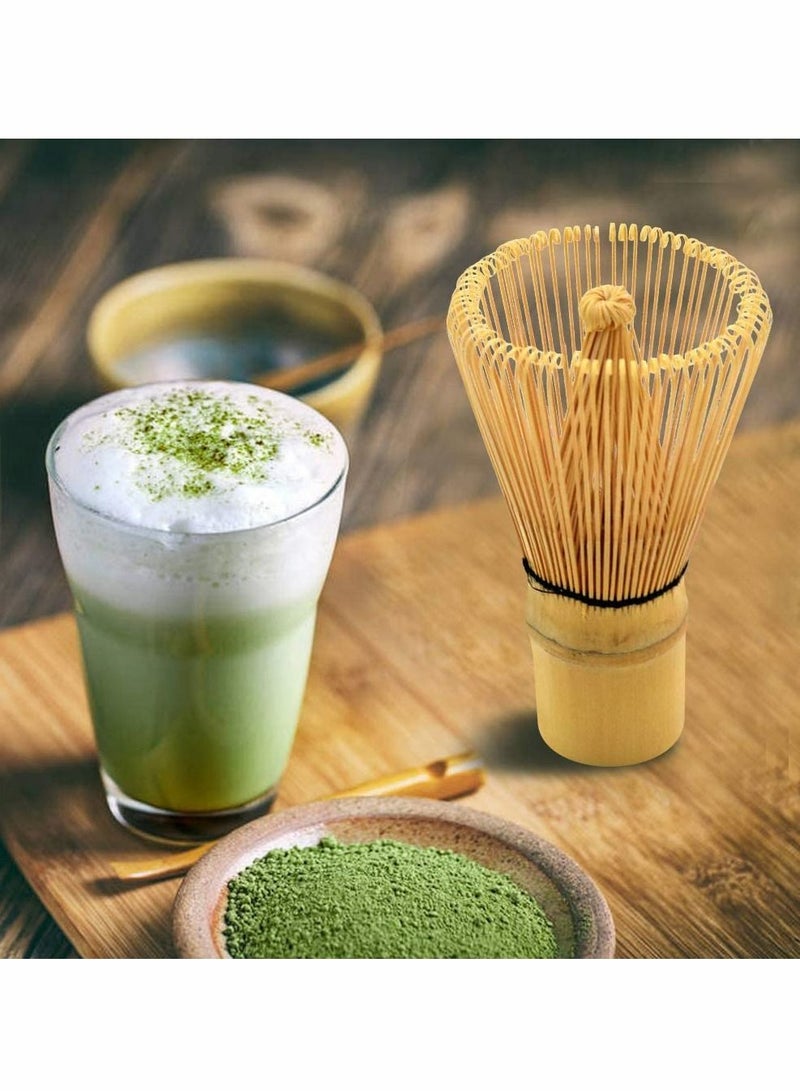 SYOSI Japanese Tea Set, Traditional Matcha Tool Set, Matcha Ceremony Accessories, Matcha Blender, Blender, Tea Spoon (3 Piece Set, White) - Image 4