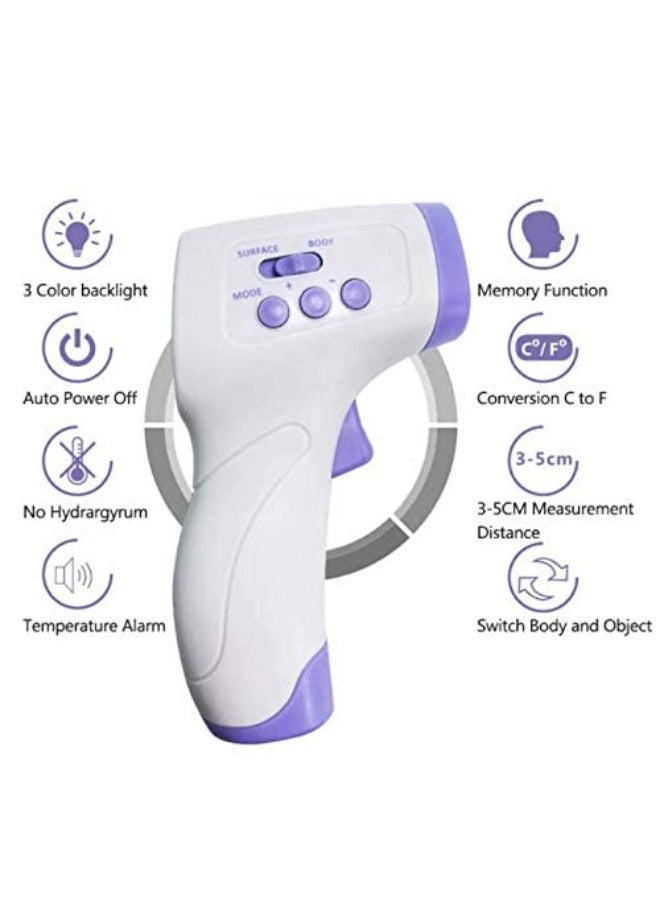 Non-Medical Non-Contact Infrared Thermometer – Digital Forehead Thermometer for Adults & Kids with Side Button - Image 5