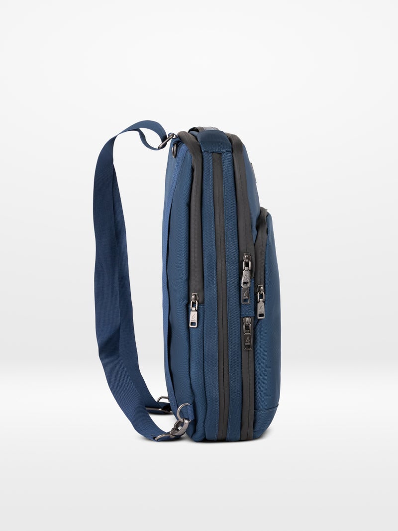 ORYX O-AlphaBag 3-in-1 Convertible Travel Backpack Stylish Business Laptop Bag Blue - Image 4