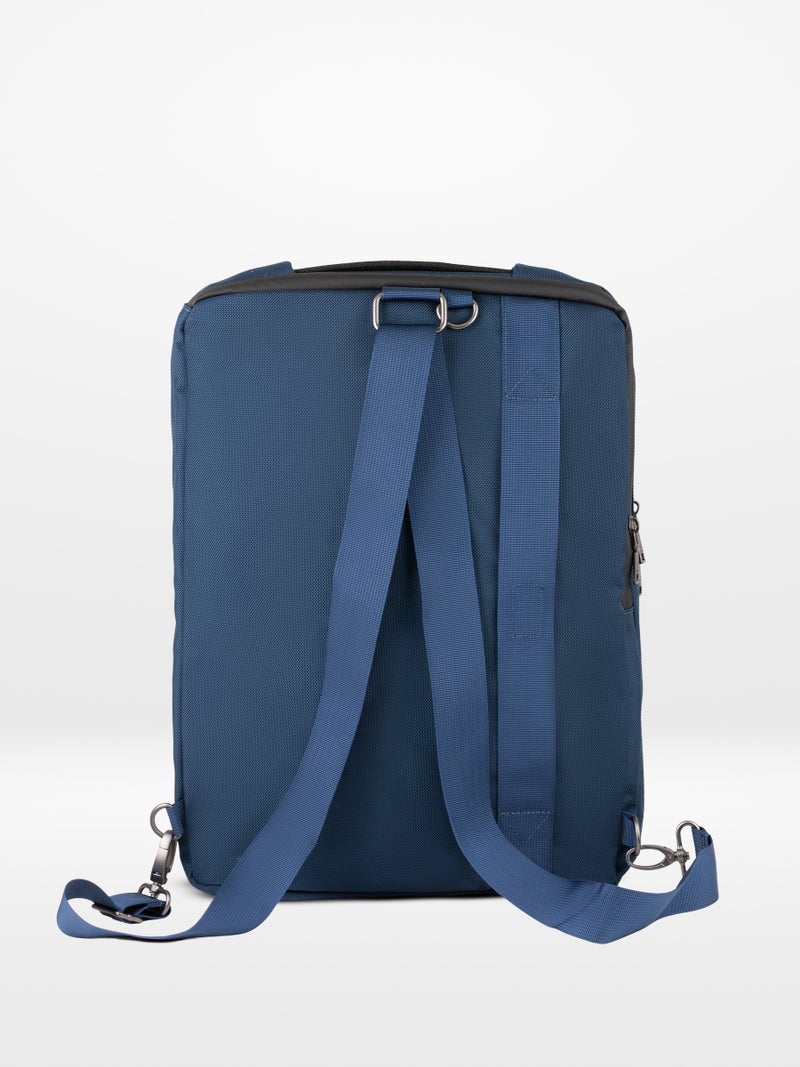ORYX O-AlphaBag 3-in-1 Convertible Travel Backpack Stylish Business Laptop Bag Blue - Image 2