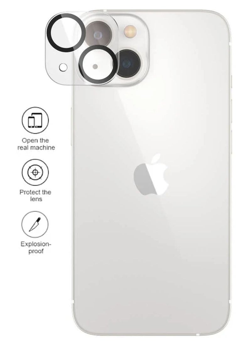 Generic Camera Glass Lens Protector Guard For iPhone 14/ 14 Plus Plus Clear  - Image 4