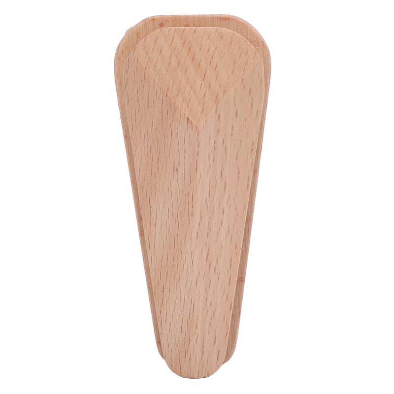 Solid Wood Towel Clip: Wall Mounted, Self Adhesive, No Drilling - Sturdy Beech Wood Construction, Space Saving Towel Hook for Bathroom, Kitchen, Bedroom - Image 3